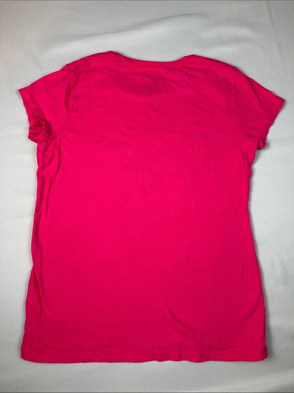 The Children's Place Girls Hot Pink Tee Gold Glitter BFF Heart XL 14
